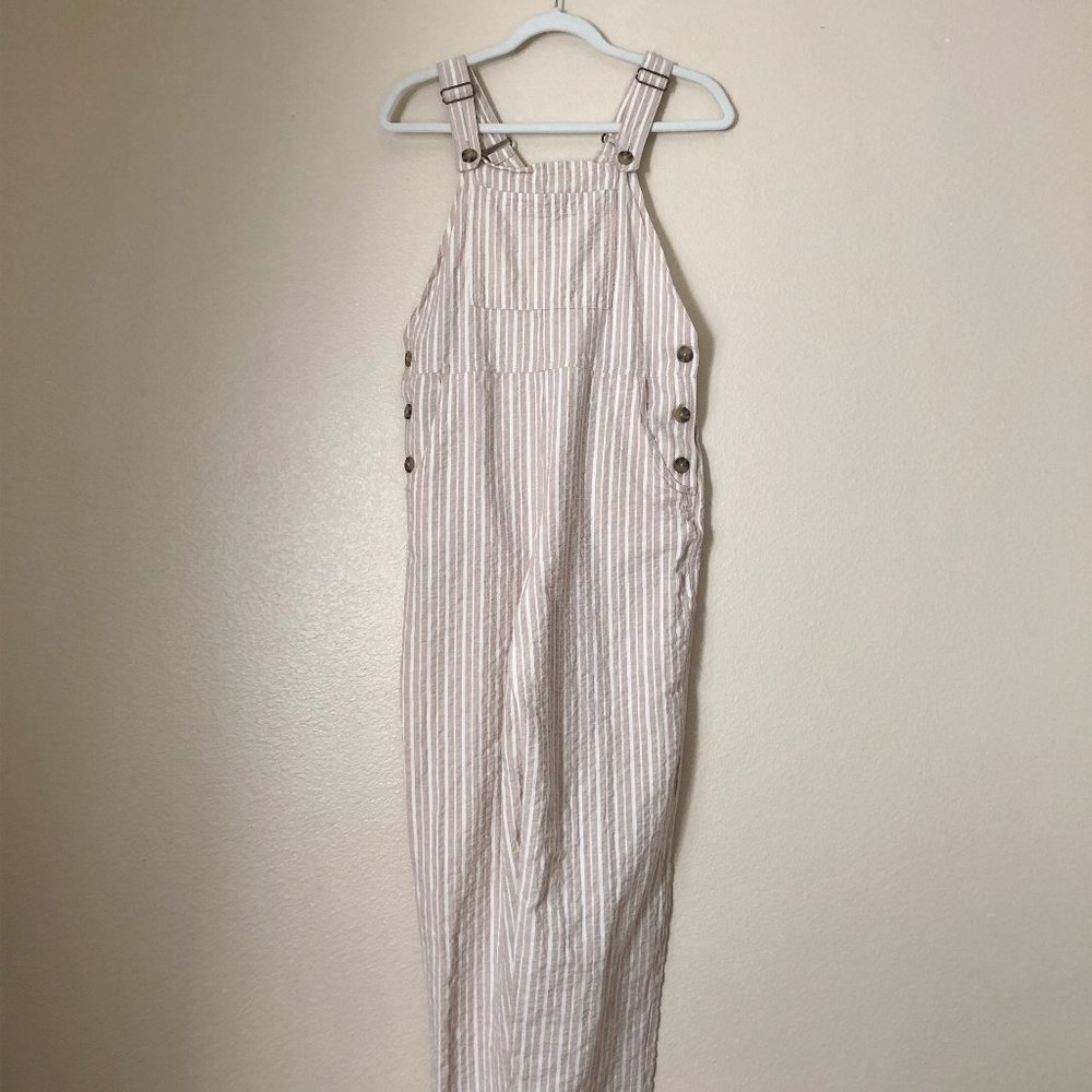 LINEN OVERALLS
